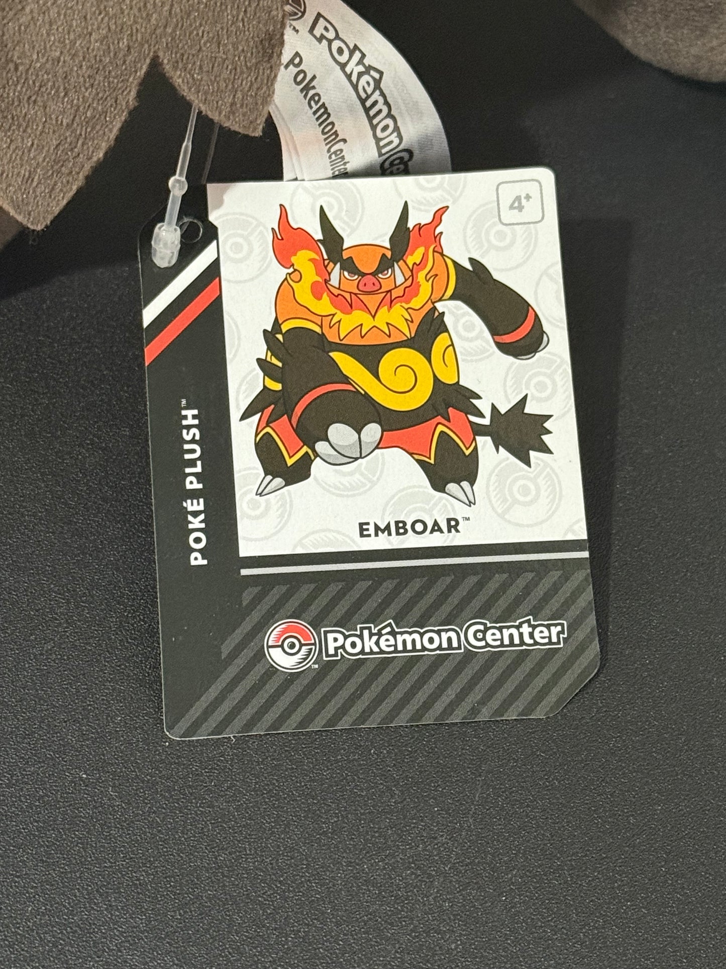 Emboar Pokemon Center Plush